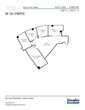 11400 W Olympic Blvd, Los Angeles, CA à louer Plan d’étage- Image 1 de 1