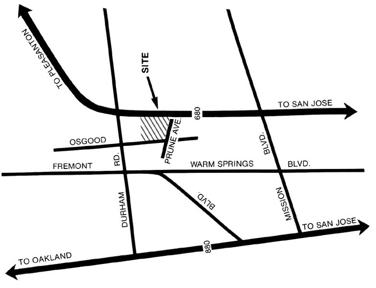 44320-44380 Osgood Rd, Fremont, CA à vendre - Plan de site - Image 1 de 1