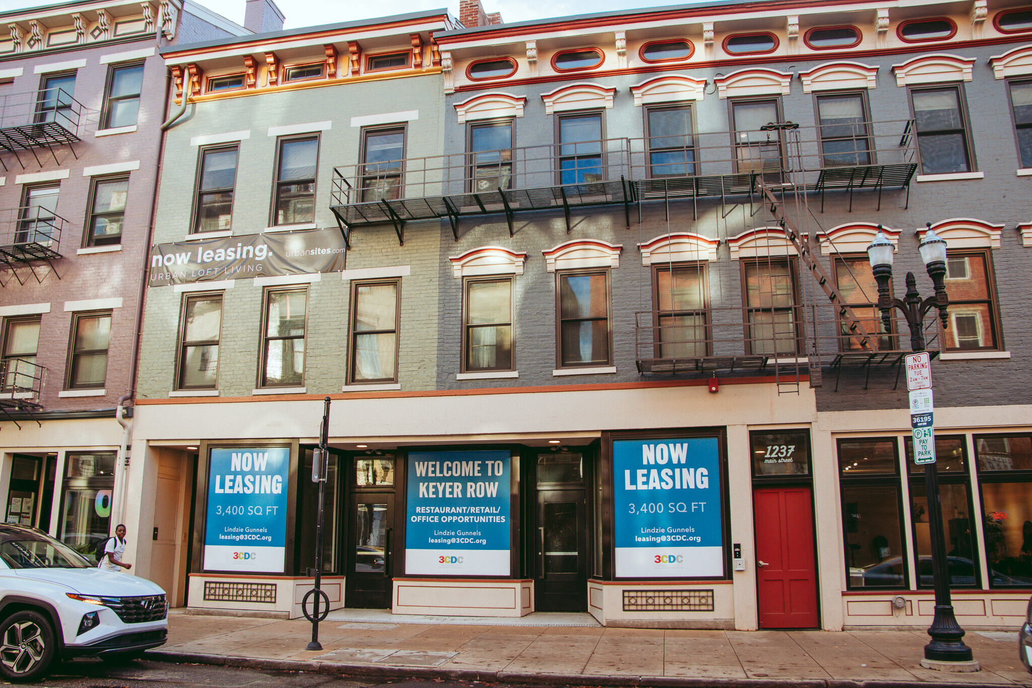 1243-1249 Main St, Cincinnati, OH for lease Building Photo- Image 1 of 11