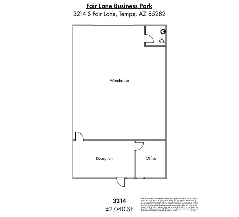 3202-3254 S Fair Ln, Tempe, AZ for lease Floor Plan- Image 1 of 1