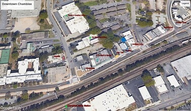 5346 Peachtree Rd, Chamblee, GA - AERIAL  map view