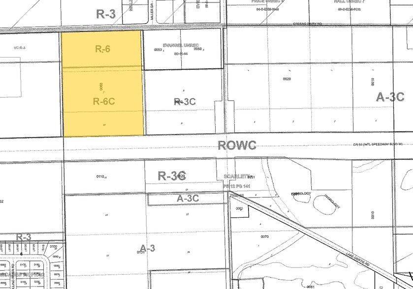W International Speedway, Deland, FL à vendre - Plan cadastral - Image 2 de 3