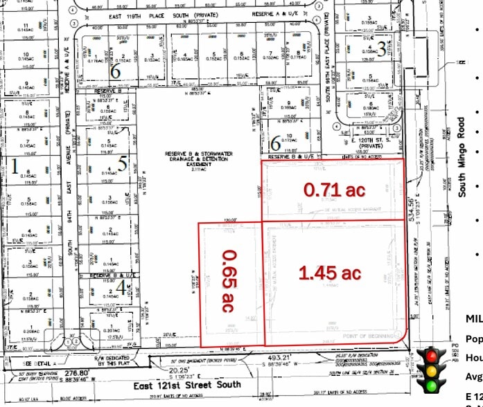 11950 S Mingo Rd, Bixby, OK for sale - Plat Map - Image 2 of 2