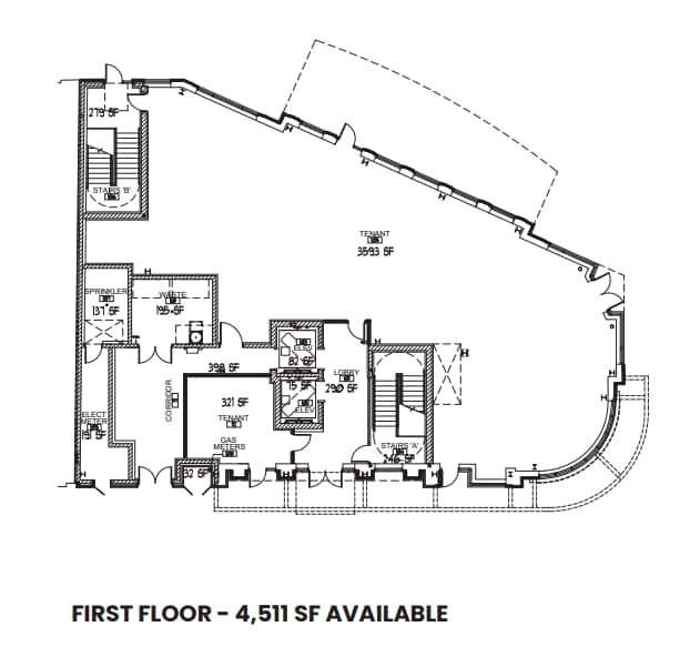 301 S Main St, Naperville, IL à louer Plan d’étage- Image 1 de 1