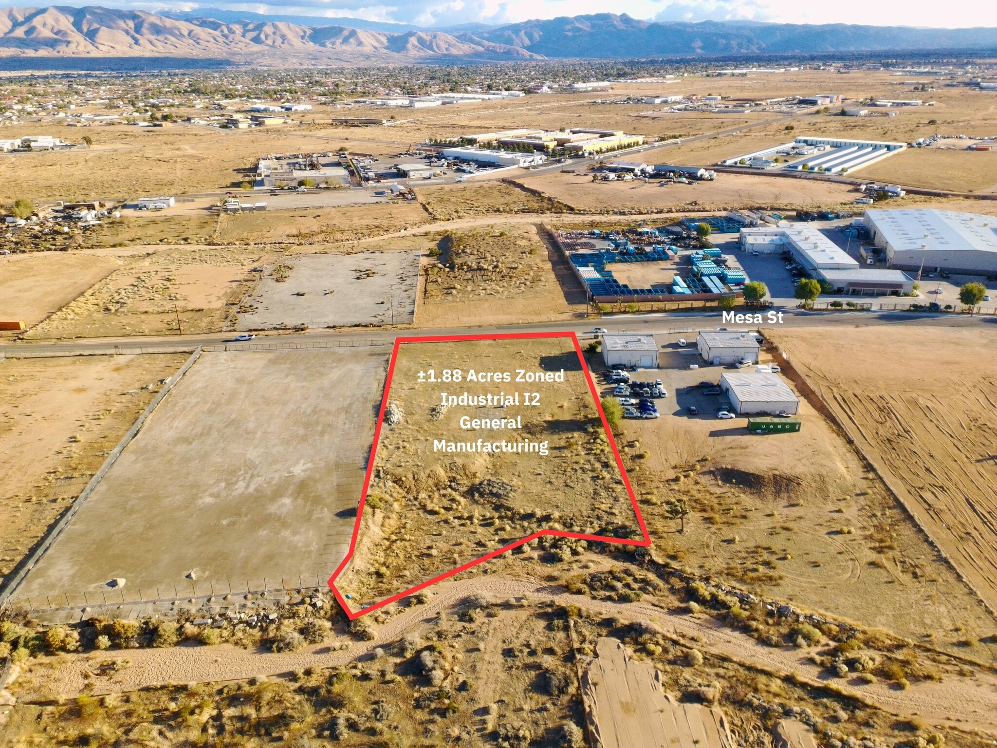 Mesa St, Hesperia, CA à vendre Aérien- Image 1 de 8