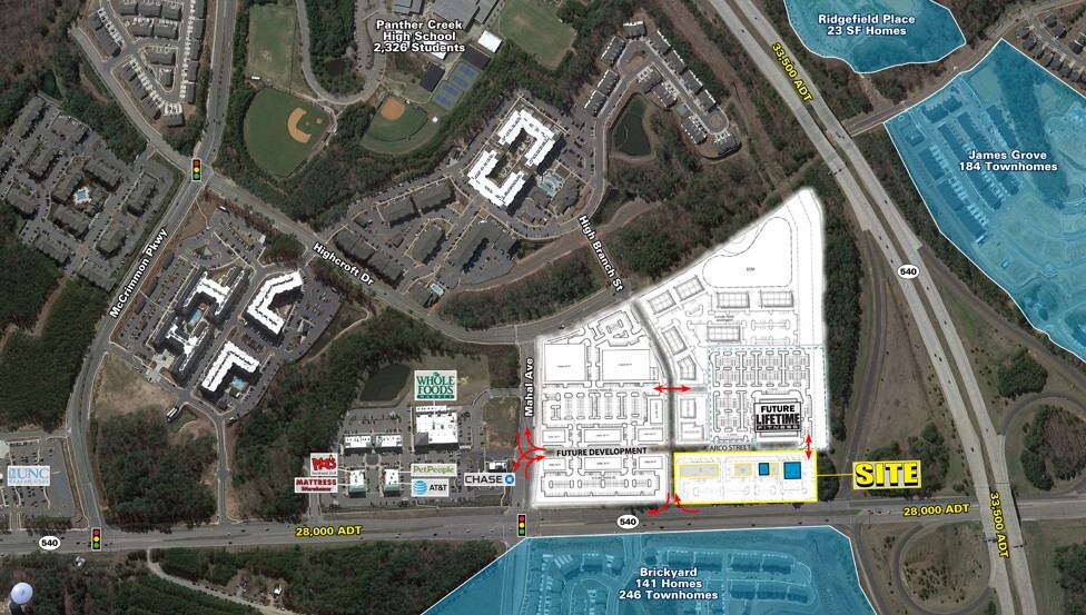 Alston Town Center Phase II, Cary, NC for lease - Aerial - Image 2 of 3