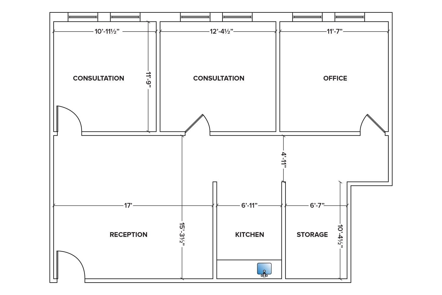 575 Route 28, Raritan, NJ à louer Plan d’étage- Image 1 de 2