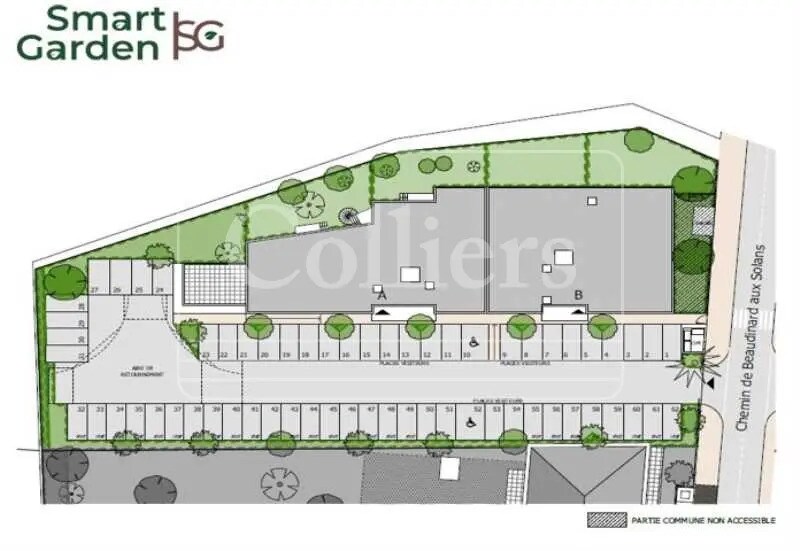 Bureau dans Aubagne à louer - Plan de site - Image 2 de 9