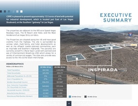 I-15 Fwy, Las Vegas, NV - Aérien  Vue de la carte