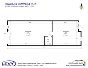 2101-2177 NW 22nd St, Pompano Beach, FL for lease Floor Plan- Image 2 of 7