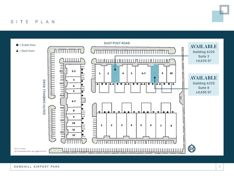 6320 S Sandhill Rd, Las Vegas, NV for lease - Site Plan - Image 2 of 7