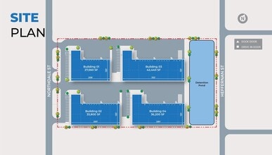 6225 Northdale St, Houston, TX for lease Site Plan- Image 1 of 2