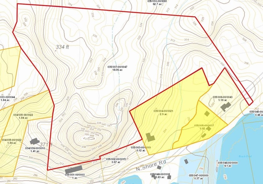 47 N Shore Rd, Voluntown, CT for sale - Site Plan - Image 1 of 1