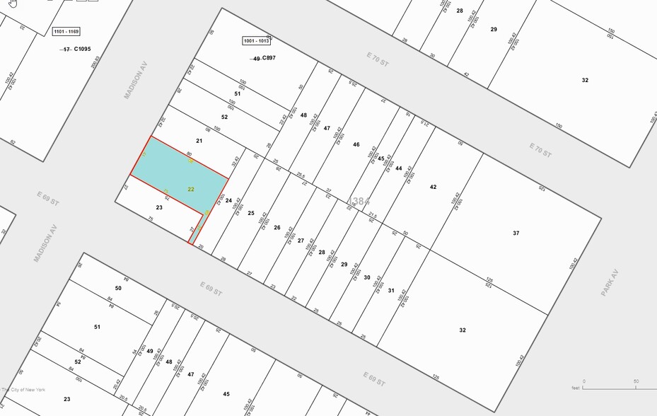 831 Madison Ave, New York, NY à louer - Plan cadastral - Image 3 de 8