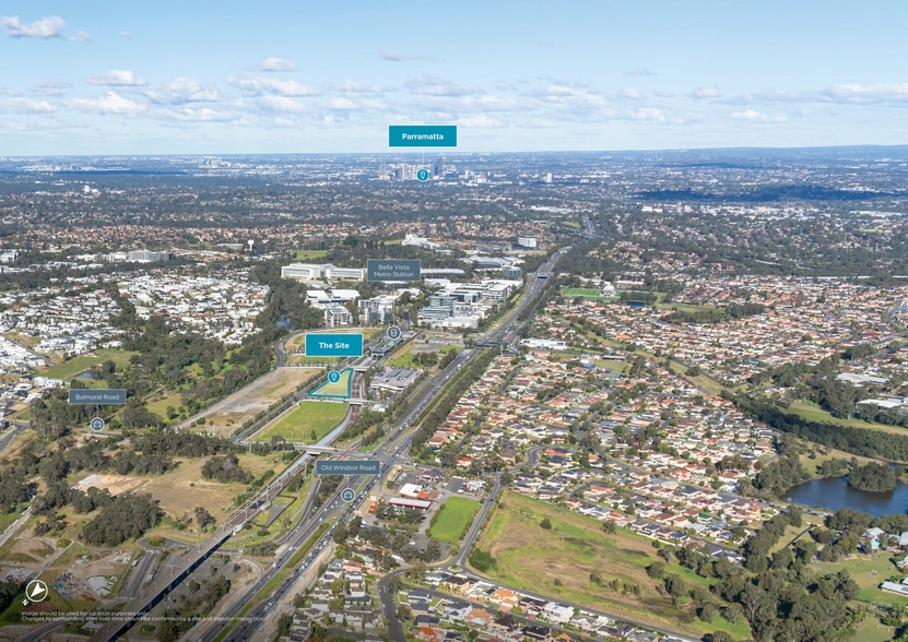 4-8 Mawson Ave, Bella Vista for sale - Aerial - Image 3 of 3