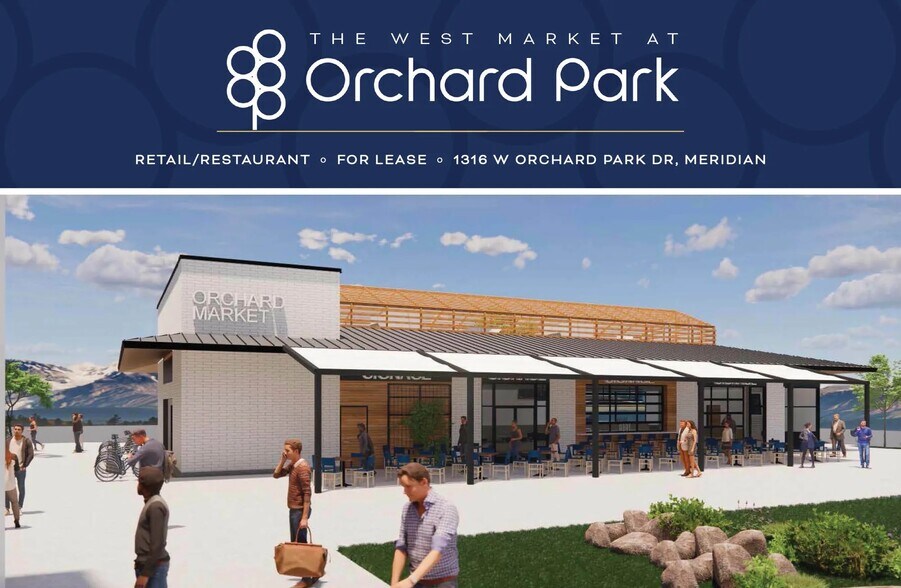 1316 W Orchard Park Dr, Meridian, ID à louer - Photo du bâtiment - Image 1 de 5