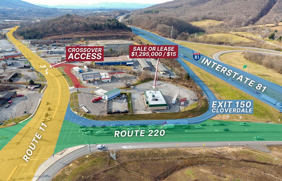 2775 Lee Hwy, Troutville, VA à vendre - Photo du bâtiment - Image 2 de 11