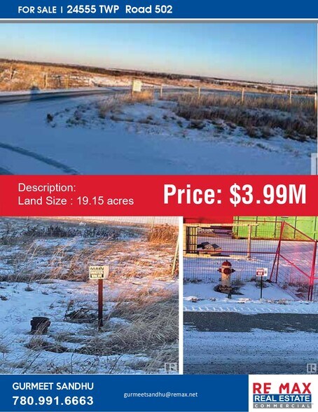 24555 502 Township Rd, Leduc County, AB à vendre - Photo du bâtiment - Image 3 de 4