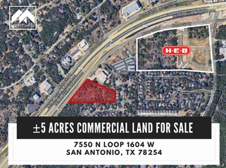 Plus de détails pour 7550 N Loop 1604 W, San Antonio, TX - Terrain à vendre