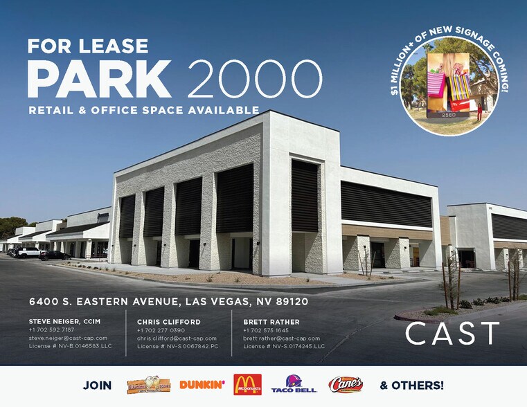 6400 S Eastern Ave, Las Vegas, NV à louer - Photo du bâtiment - Image 1 de 12