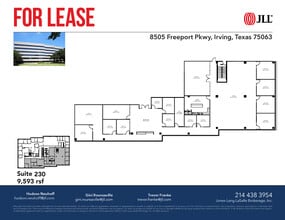 8505 Freeport Pky, Irving, TX for lease Floor Plan- Image 1 of 1