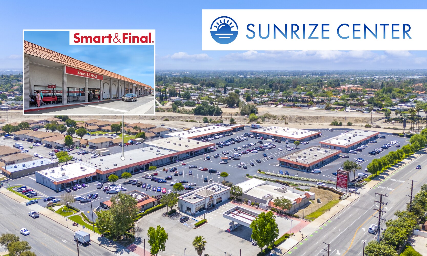 Sunrize Center Portfolio portefeuille de 6 propriétés à vendre sur LoopNet.ca Aérien- Image 1 de 5