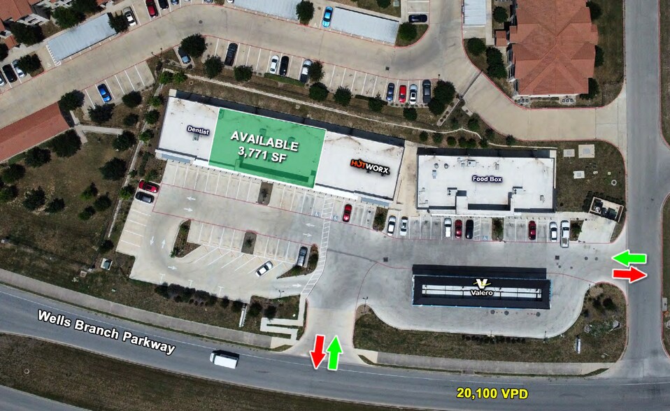 200 E Wells Branch Pky, Pflugerville, TX à louer - Photo du bâtiment - Image 3 de 6