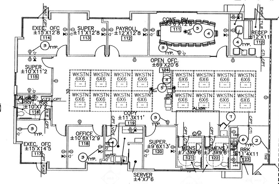 535 E McKellips Rd, Mesa, AZ à louer - Plan d’étage - Image 2 de 20