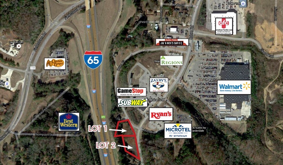825 Odum Circle, Gardendale, AL à vendre - Photo principale - Image 1 de 5