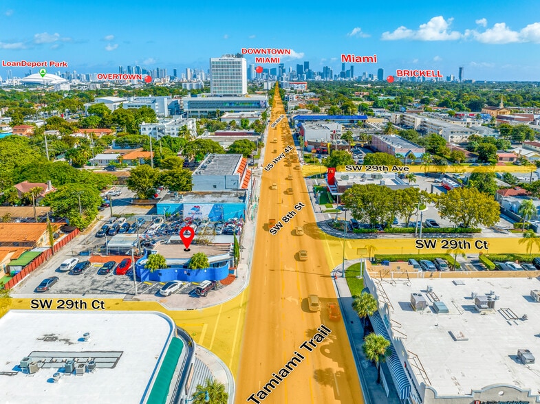 2945 SW 8th St, Miami, FL for lease - Aerial - Image 3 of 34