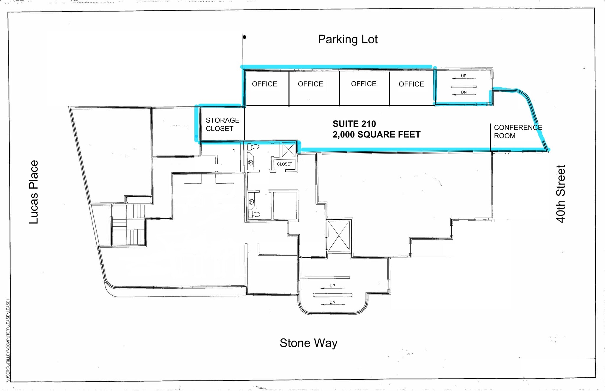 4010 Stone Way N, Seattle, WA for lease Site Plan- Image 1 of 1