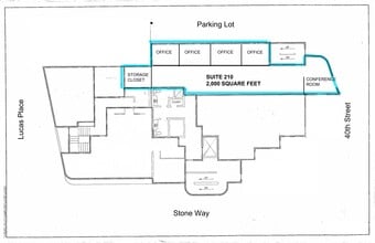 4010 Stone Way N, Seattle, WA for lease Site Plan- Image 1 of 1