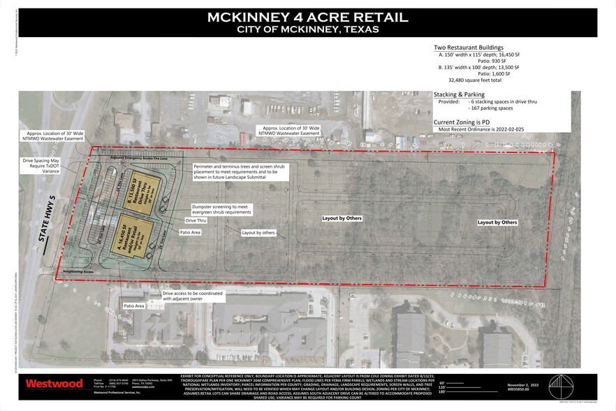 2207 TX-5 st, McKinney, TX à louer - Plan de site - Image 1 de 2