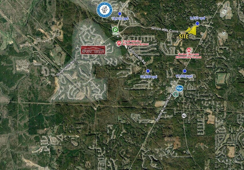 0 Seven Hills Connector, Dallas, GA à vendre - Photo du bâtiment - Image 2 de 3