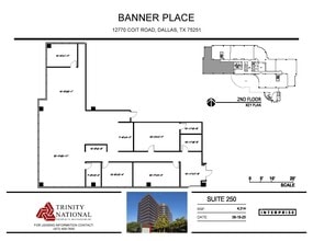12770 Coit Rd, Dallas, TX for lease Floor Plan- Image 1 of 1