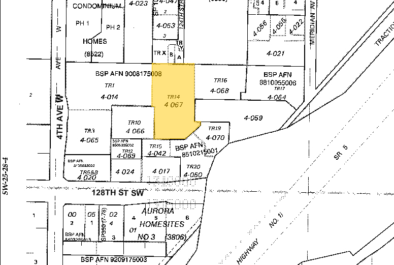 133 128th St SW, Everett, WA à vendre - Plan cadastral - Image 2 de 16