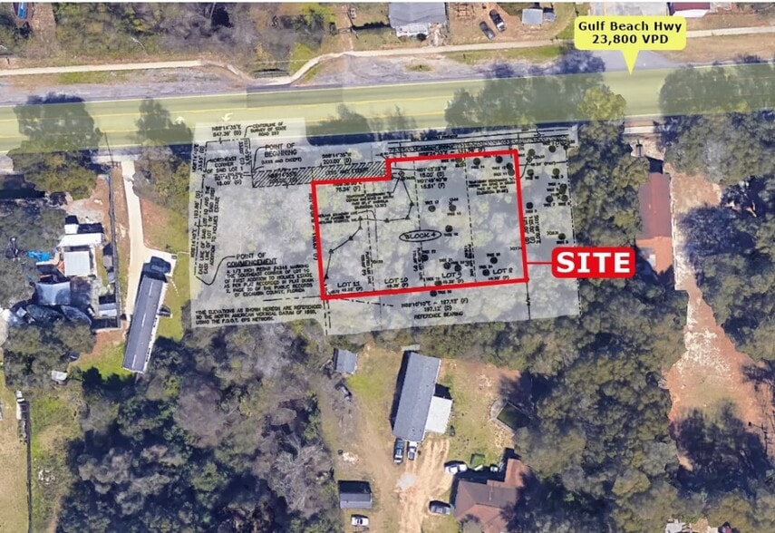 551 Gulf Beach Hwy, Pensacola, FL for sale - Building Photo - Image 3 of 4