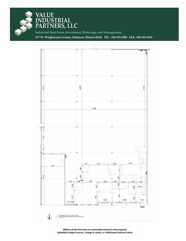 More details for 1550-1560 Howard St, Elk Grove Village, IL - Industrial for Lease