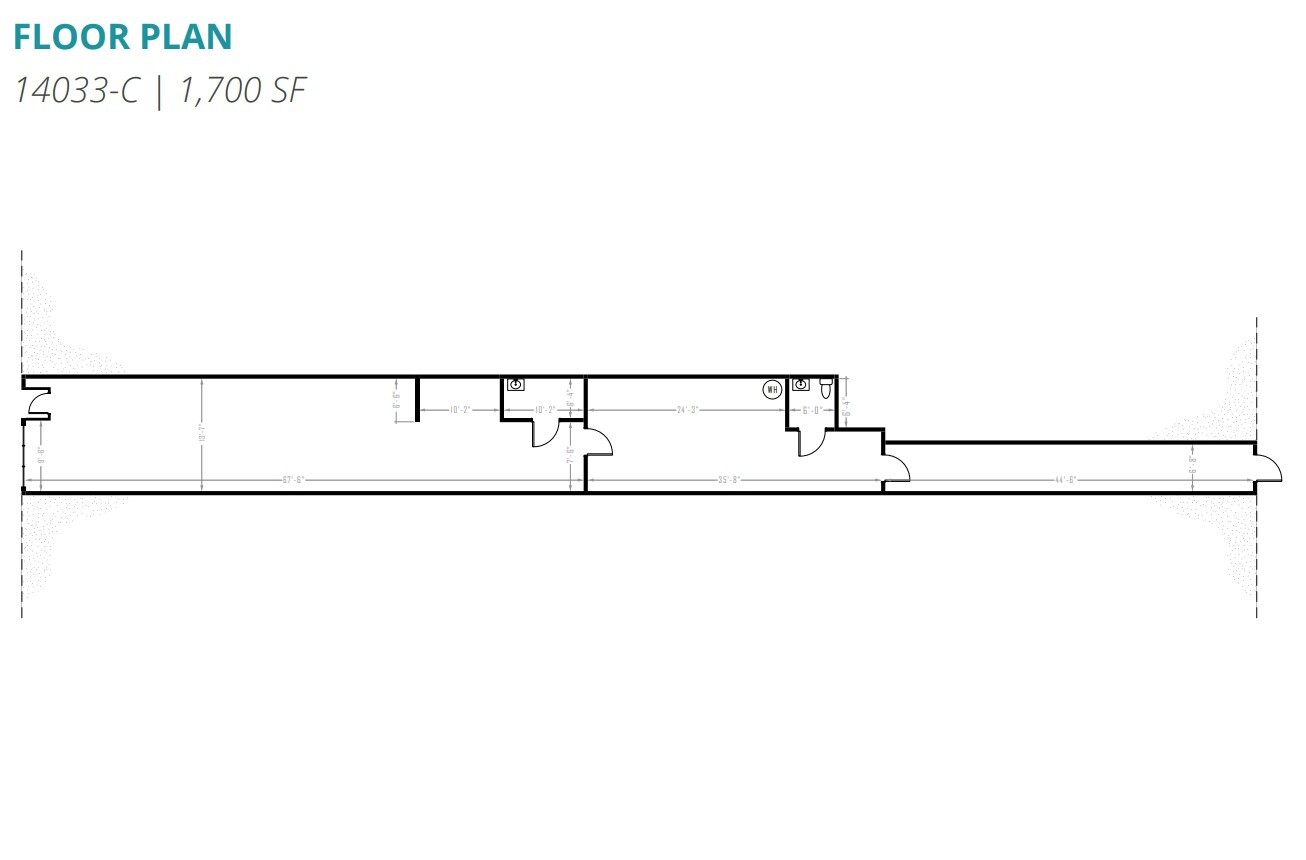 14031-14129 Puritas Ave, Cleveland, OH for lease Floor Plan- Image 1 of 1