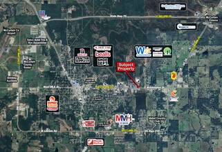 1911 SE Washington St, Idabel, OK - AERIAL  map view - Image1