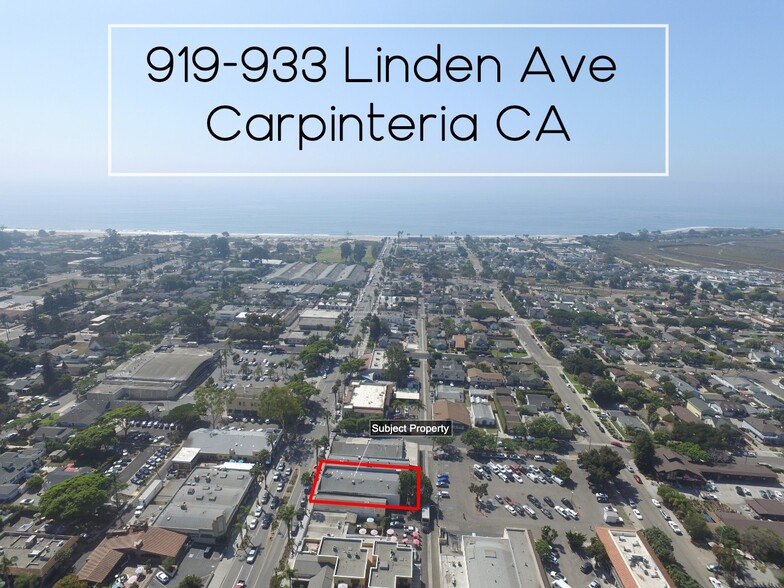 919-933 Linden Ave, Carpinteria, CA for sale - Building Photo - Image 1 of 1