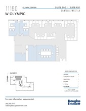 11150 W Olympic Blvd, Los Angeles, CA à louer Plan d  tage- Image 1 de 1