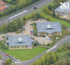 Colima Ave, Sunderland, TWR - Aerial  map view