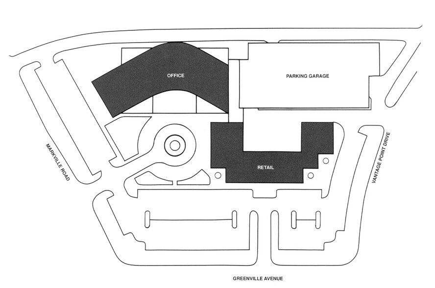 12225 Greenville Ave, Dallas, TX à louer - Plan de site - Image 3 de 3