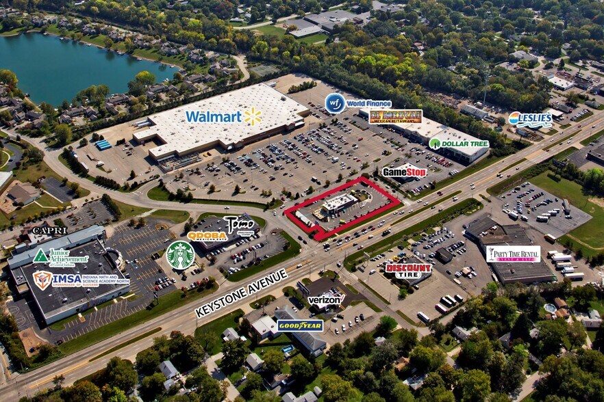 7279 N Keystone Ave, Indianapolis, IN à louer - Photo du bâtiment - Image 1 de 2