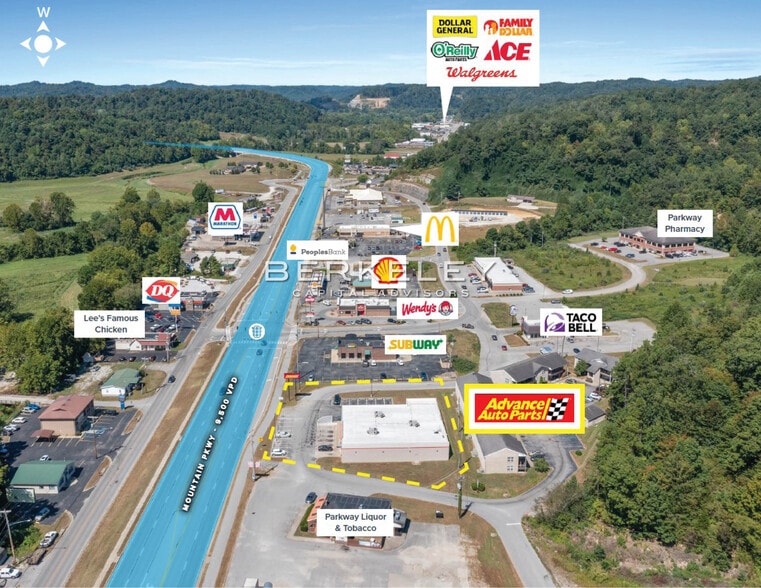 400 E Mountain Pky, Salyersville, KY for sale - Building Photo - Image 3 of 6