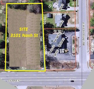 More details for 3101 Nash St NW, Wilson, NC - Land for Sale