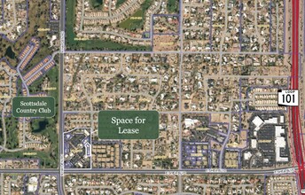 10611 N Hayden Rd, Scottsdale, AZ - AERIAL  map view