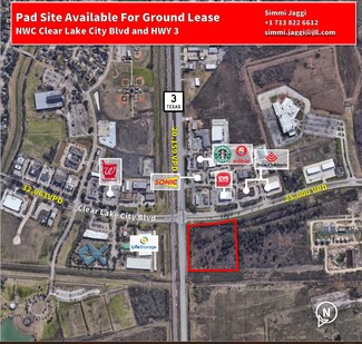 More details for Clear lake City Blvd, Houston, TX - Land for Lease