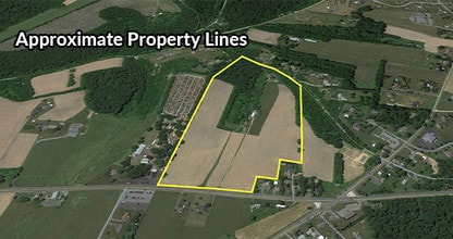 2766 Pa-100, Orefield, PA - Aérien  Vue de la carte